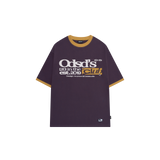 Odsd リンガー カラーブロック オーバーフィット Tシャツ