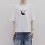 HOLY MIRROR BALL OVER FIT SHORT-SLEEVED T-SHIRT_WHITE