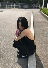 ホルタードレープワンピース