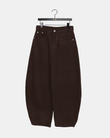 セルコットンフリースワイドバルーンパンツ