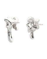 シンプルメルティングピアス　SILVER925