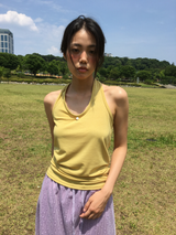 Rose Emblem Halterneck Sleeveless (8color)