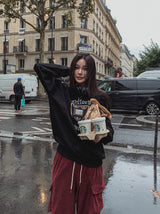 Oxford heavy pile sweatshirt