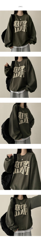Final Vintage Boxy Fit Sweatshirt