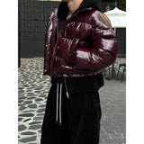 [F/W] ボリュームクロップグロッシーパッディング(3color)