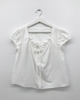 French puff blouse (3color)