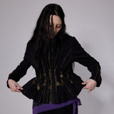SHEISSHE/MULTIPLE-ZIPPER JACKET