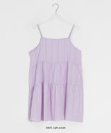 Mameko Lace Sleeveless Layered One Piece