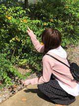 Ser Flower Wide Banding Long Pants