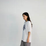 ピンウィールTシャツ (ホワイト)
