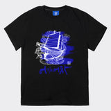 Turtle Ship Short Sleeve T-shirts (Black)