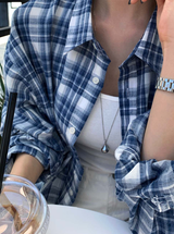 YIVE Summer Oversized Check Shirt / 8 colors