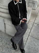 ASCLO French Wide Slacks (3color)