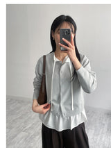 Viscose Raglan Round Neck Cardigan