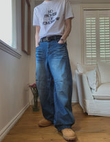 Bolide Washing Baggy Denim Pants