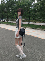 ディピュレースダイアゴナルスリム半袖Tシャツ