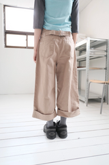 cotton ankle pants (2c)