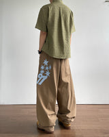 エンボスチェックショートスリーブシャツ