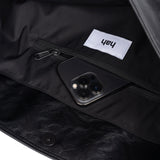 [Haesu Collaboration] Contour Shoulder Bag (Leather Black)
