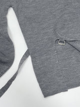 Ray Buckle Wrap Knit