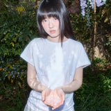 Gliter Mazy Logo Tee (White) F25QB125