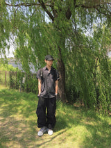 Mobin チェックサマーハーフシャツ 6C