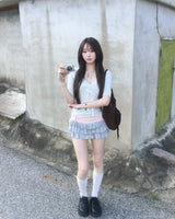 リボン カンカン スカート