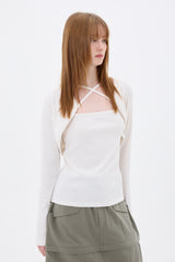 ARIOSO BOLERO SET / WHITE