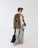 [UNISEX] カーゴポケットシャツボンバージャケット