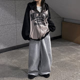 Lindsey Over Raglan Two Way Hooded Zip-Up