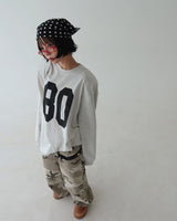[UNISEX] ピンタックカーモカーペンターワイドパンツ