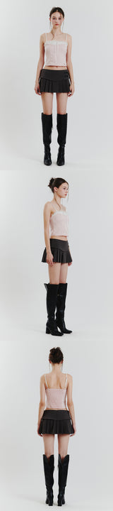 CHARLOTTE LACE TOP pink