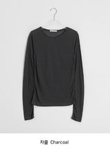 カドヒテンセルベーシックレイヤード長袖Tシャツ