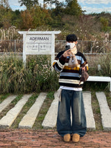 Mas Multi-Stripe Knit
