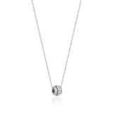 26SS★ Essence Silver (W) Tria Pave Necklace