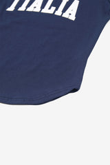 イタリアアップリケラグランTシャツ