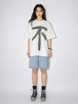 ツーサイドファンプリントショートスリーブTシャツ