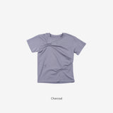 エラン ピンタック シャーリング Tシャツ