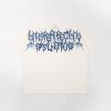 HIERARCHY STUDIOS Chroma - ホワイトヒステリアワイドオーバーサイズTシャツ