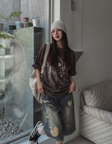 エヴリシングプリンテッドピグメント半袖Tシャツ