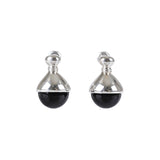 E.003/GOURD EARRING(BLACK)