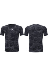 Washed Ribbed Slim T-Shirt