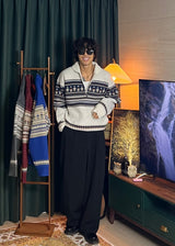 Two-Tuck Bijou Slacks 2COLOR