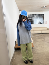 ラグランストライプT