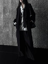 handmade long vest coat