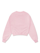 Women's Leith Embossed cropped sweatshirt pink (FCF1TS204W)