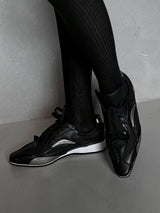 スチールエッジスティレットスニーカー (2color)