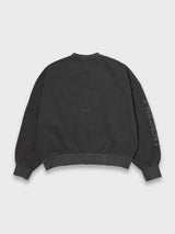 LIFE SWEATSHIRT PIGMENT DYED - CHARCOAL