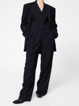 PAPERMOON PIN STRIPE BLAZER JACKET
