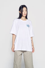 24FW  グラフィティワールドツアースクリプトロゴ半袖Tシャツ ホワイト